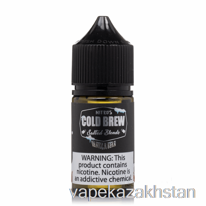 Vape Disposable Vanilla Bean - Nitros Cold Brew Salts - 30mL 25mg